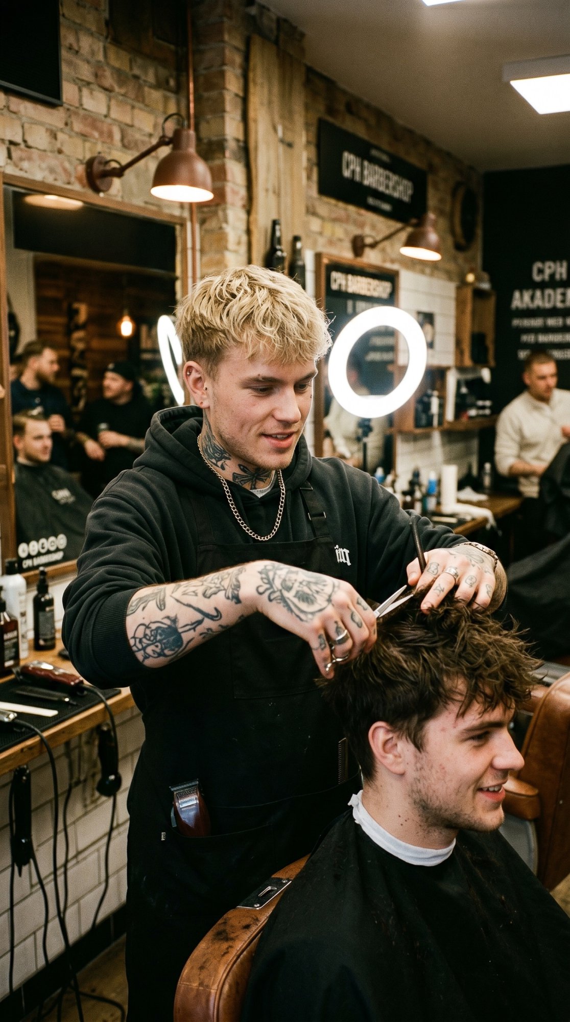Den nye barberuddannelse åbner til august – og dofk har været med hele vejen